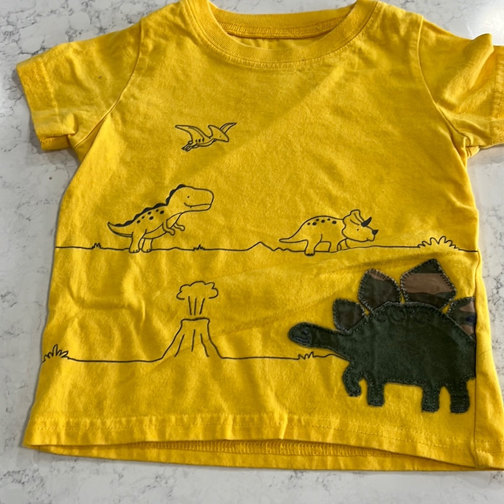 Yellow Boys T-Shirt, Size 18 Months